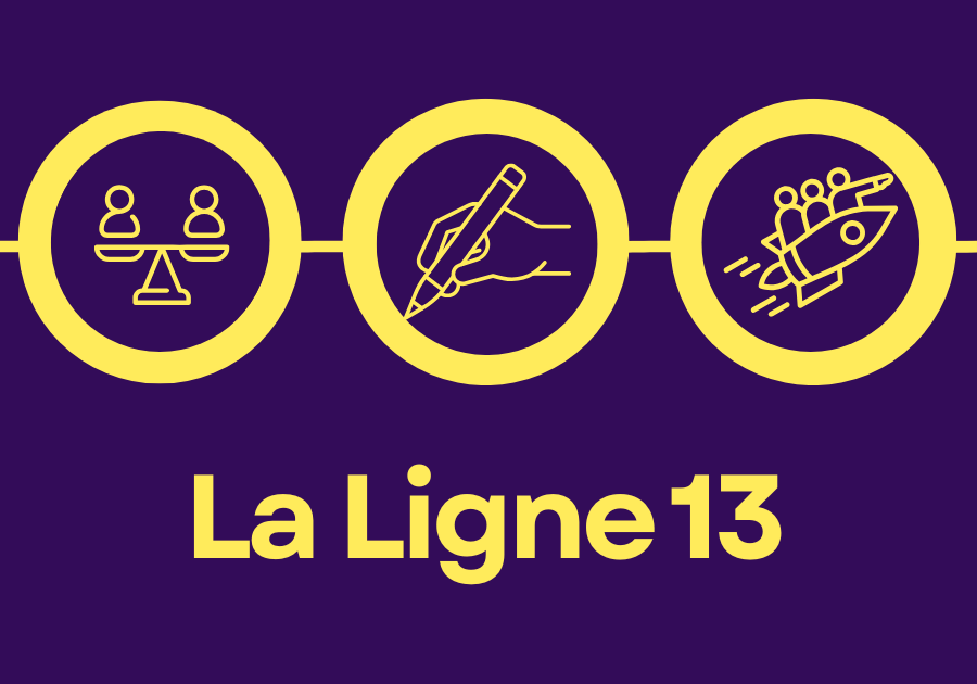 Ligne de métro avec 3 stations, la station pour se remettre d'une injustice au travail, écrire pour déposer et se libérer, performer et aller vers ses projets